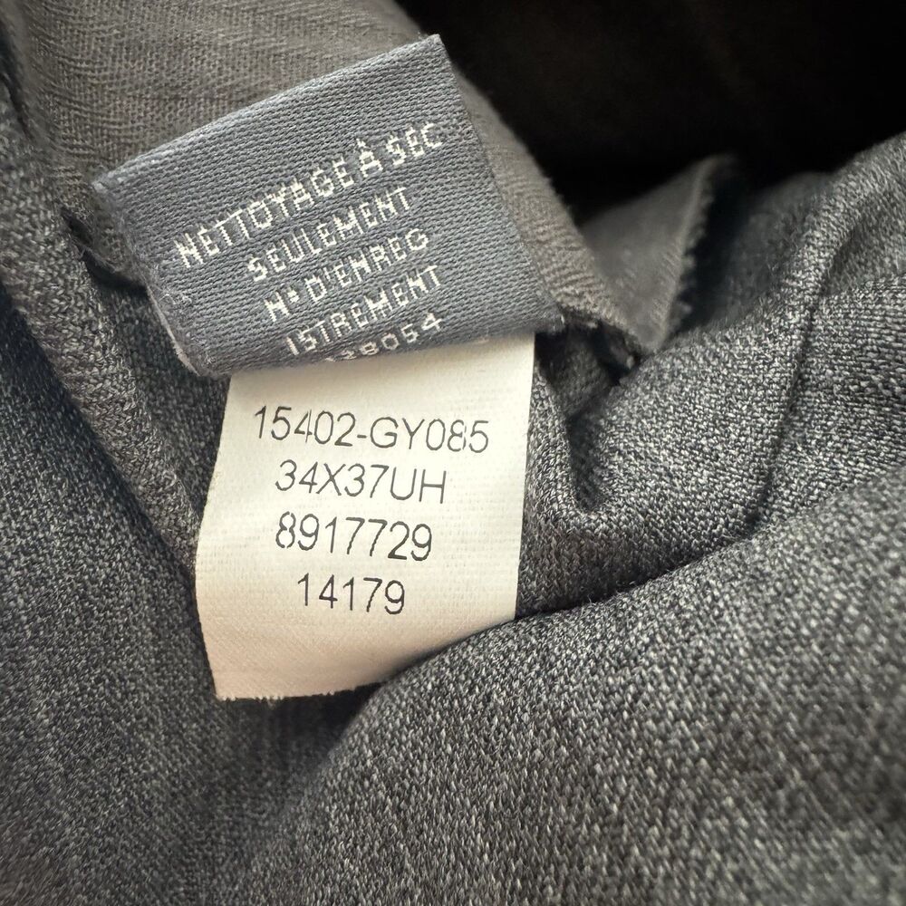 BONOBOS SLIM FIT JETSETTER Mens 42R Jacket 38x29 Pant Gray Wool 2 Piece Suit EUC - Picture 13 of 13